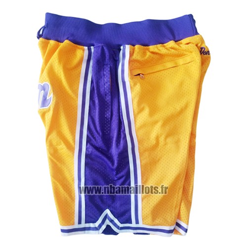Short Los Angeles Lakers Just Don Jaune